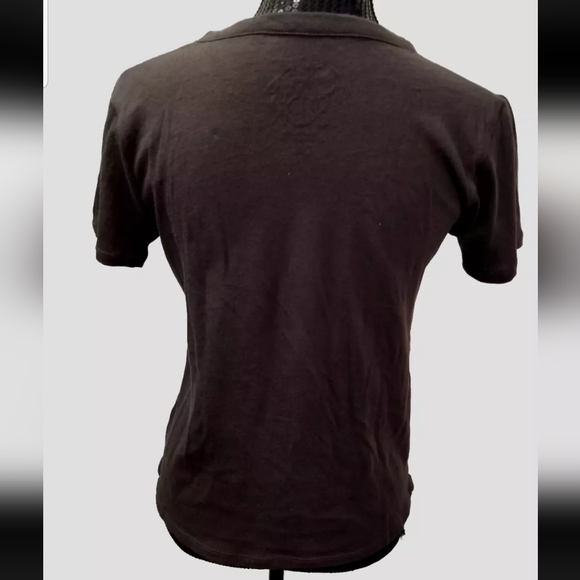 NWT Chaser Tiger Love Short Sleeve Brown T-Shirt Size XSmall - Picture 4 of 10